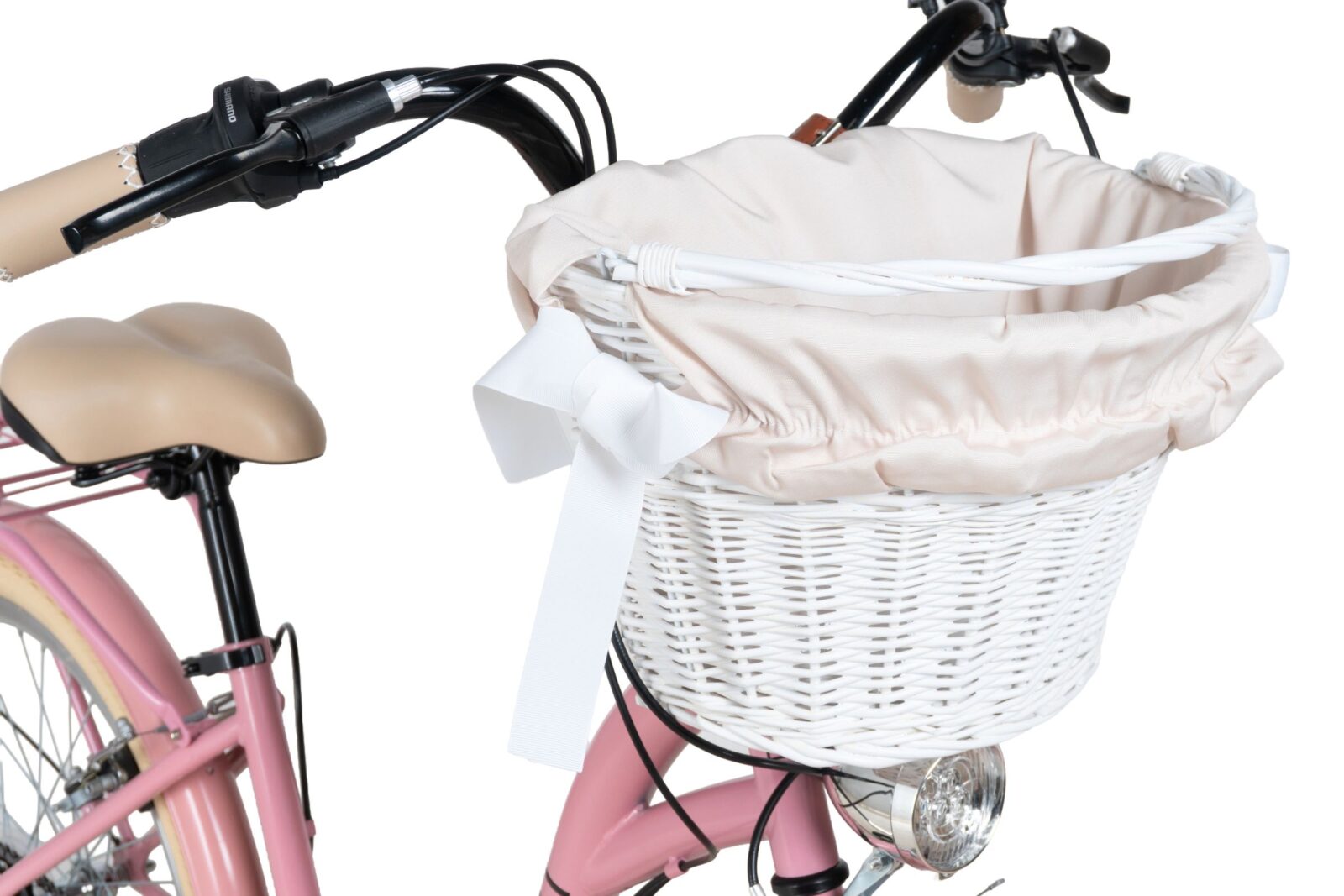 dětské kolo davi amelia 24", 130–165 cm, 7 převodů, růžová/bežová barva