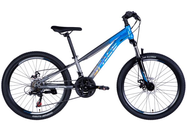 dětské kolo mercury hliník 24", 130–160 cm, 21 převodů, modrá