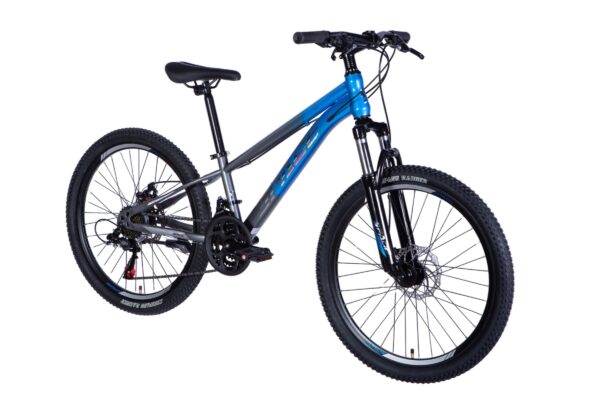 dětské kolo mercury hliník 24", 130–160 cm, 21 převodů, modrá