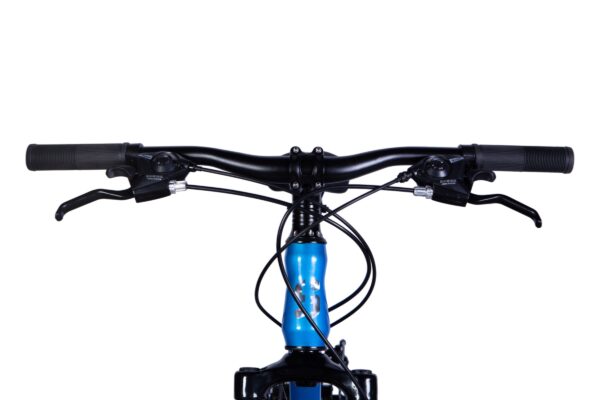 Řídítka horského bicyklu s brzdami