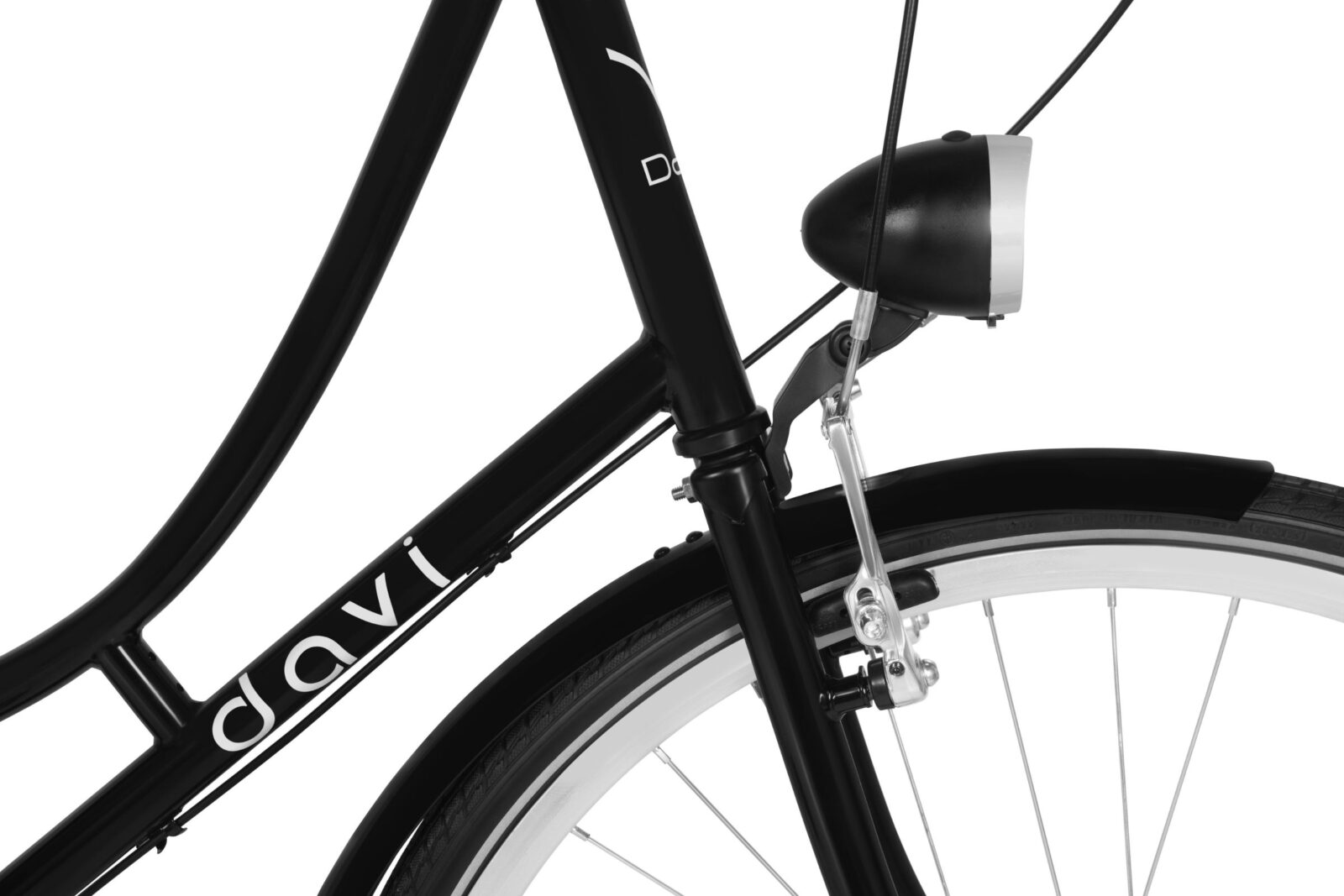 Dámské kolo Davi Alma 28", 160 185 cm, 1 převod, černé (copy)