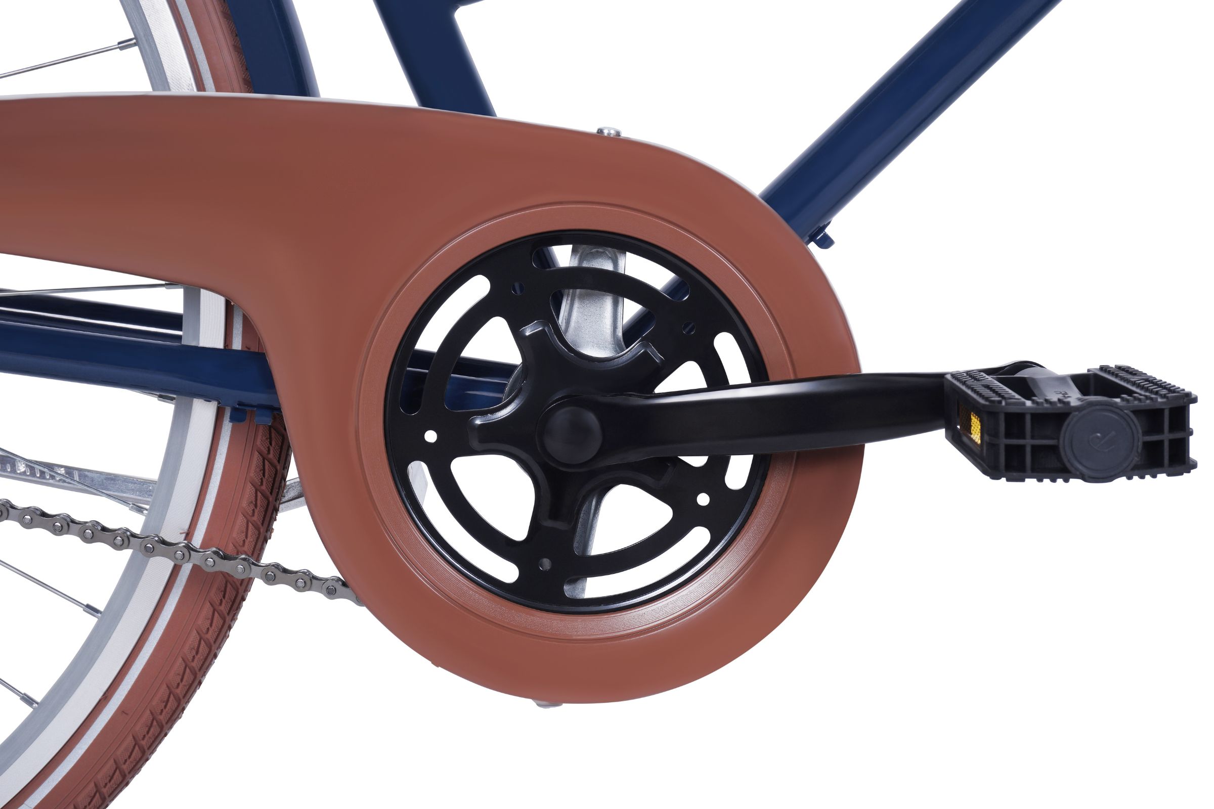 Detail pedálu na moderním kole