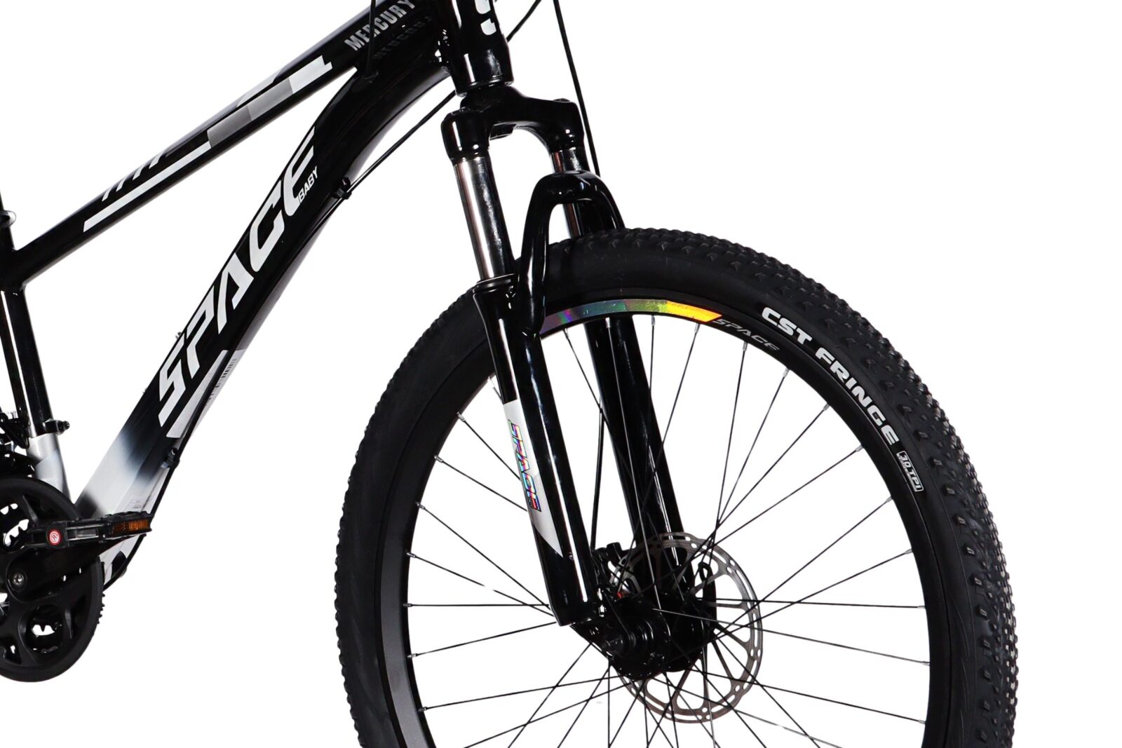 mtb kolo mercury aluminium 26", 145–170 cm, 21 převodů, Černá