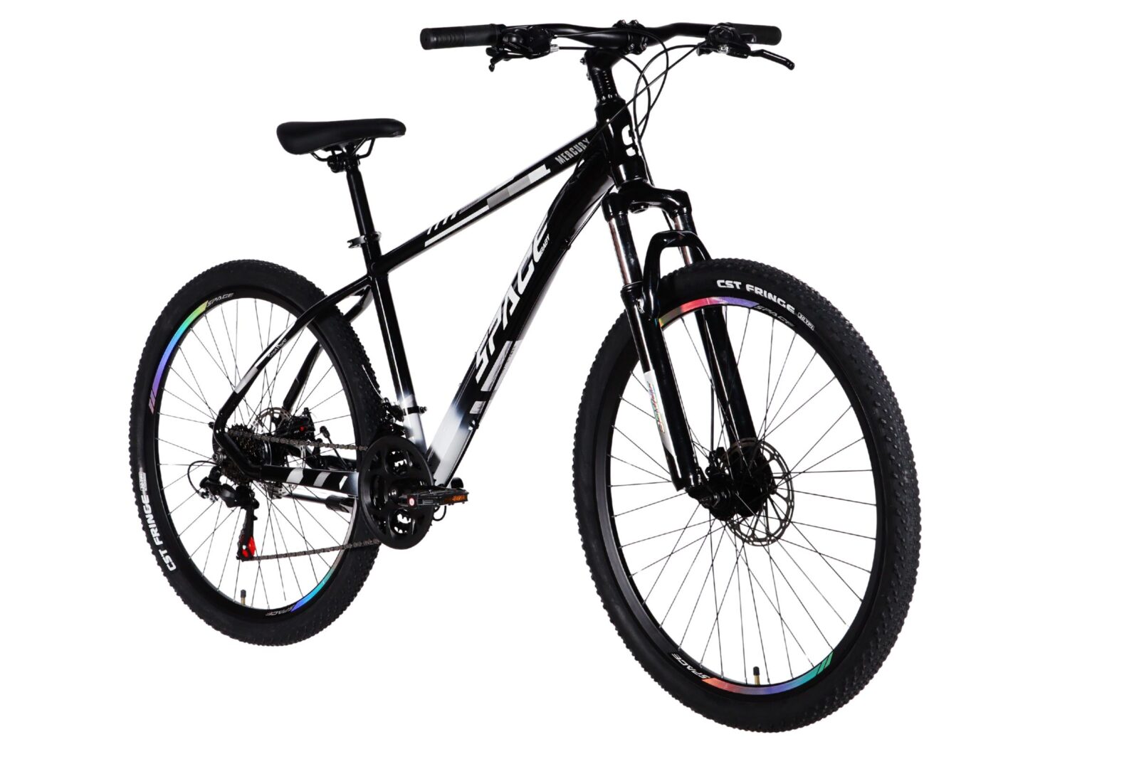 mtb kolo mercury aluminium 27,5", 160–185 cm, 21 převodů, černý