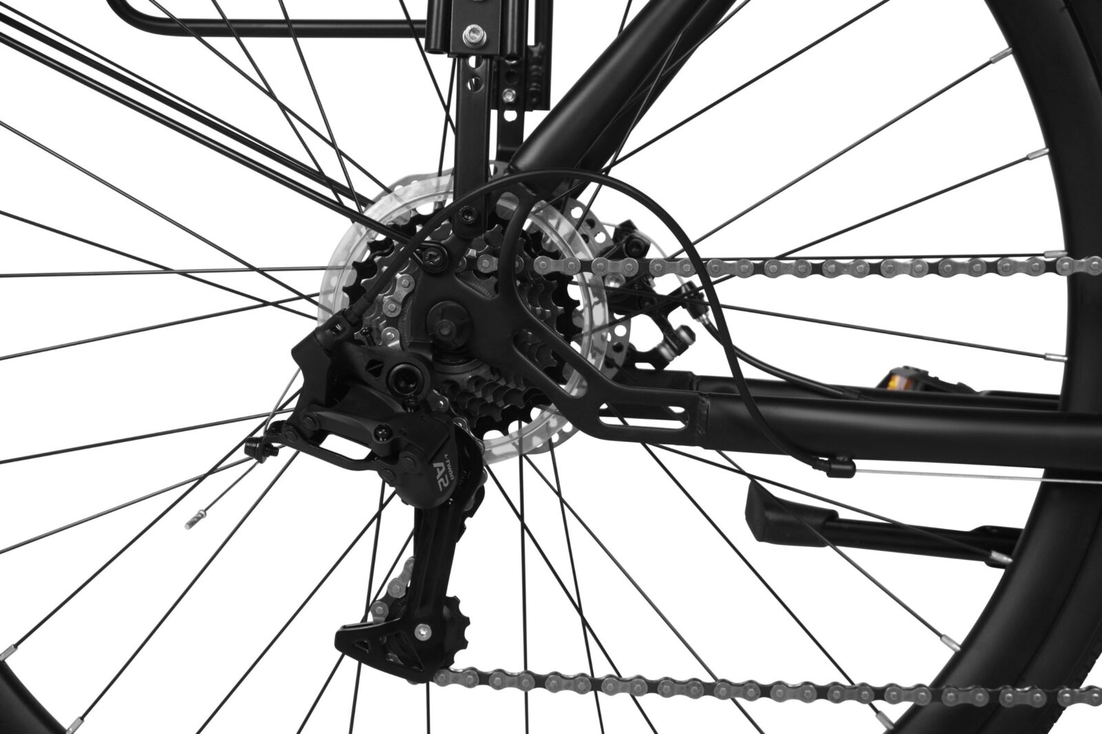 trekingové kolo davi adventuro 28", 160 185 cm, 21 převodů, černá