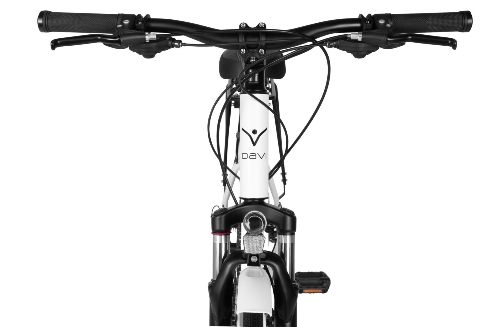 trekingové kolo davi adventuro 28", 160 185 cm, 21 převodů, bílá