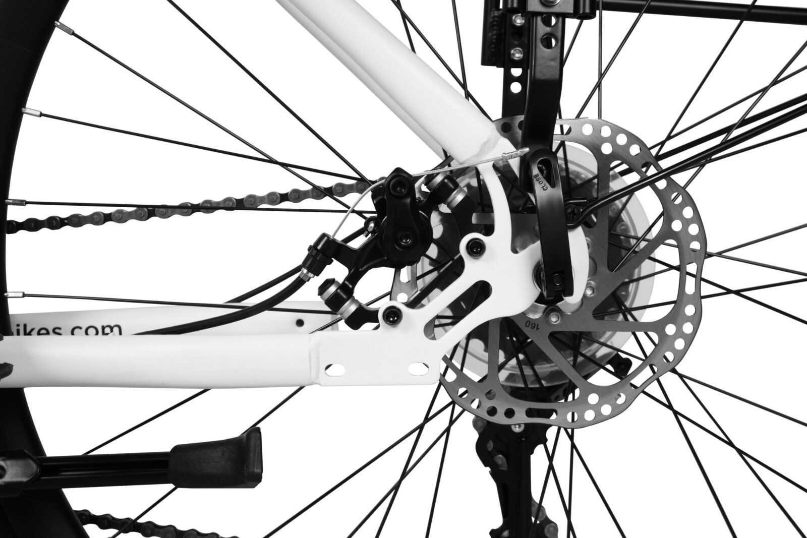 trekingové kolo davi adventuro 28", 160 185 cm, 21 převodů, bílá