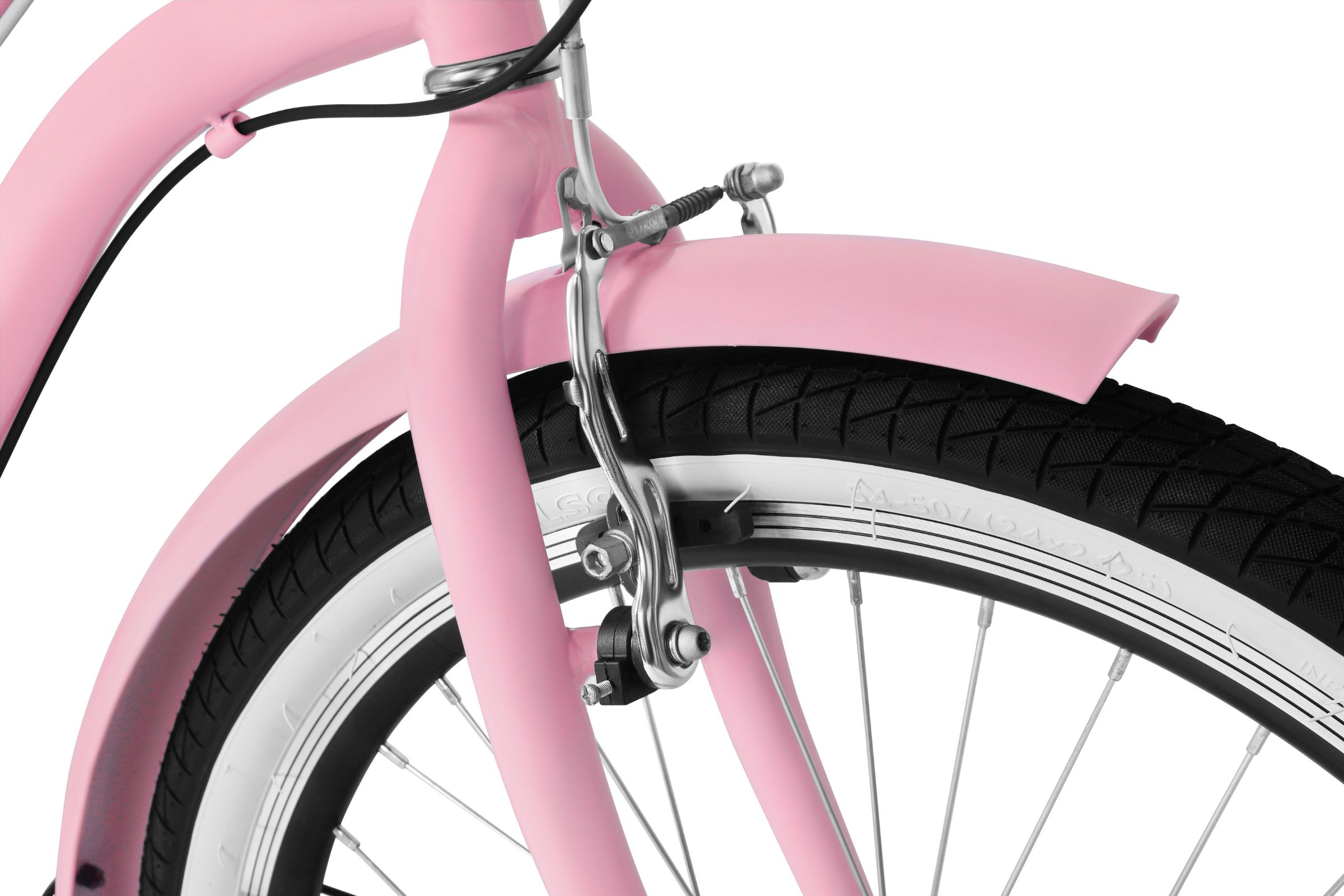 dětské kolo davi molli 24", 130 165 cm, 7 převodů, růžová