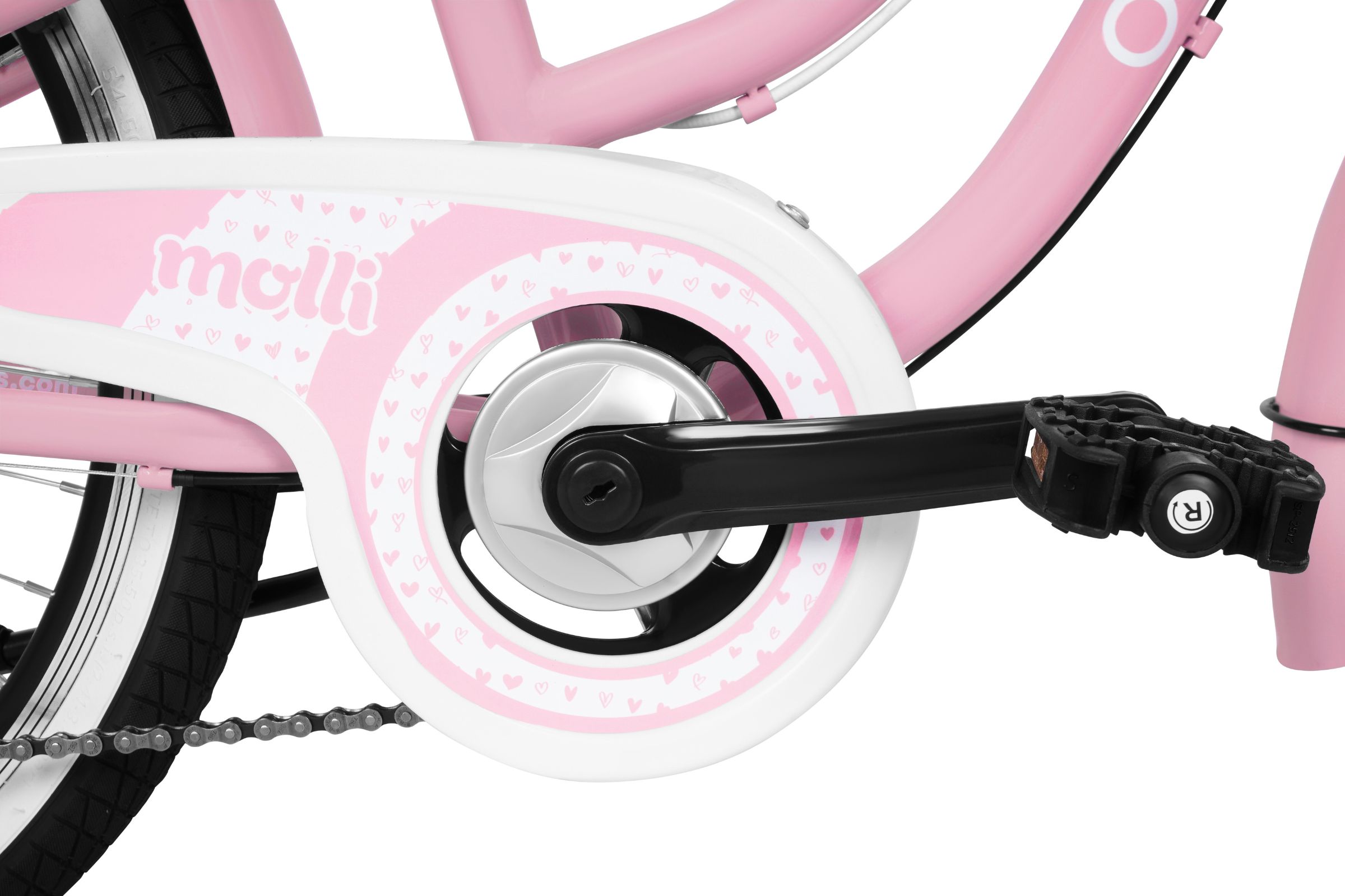 dětské kolo davi molli 24", 130 165 cm, 7 převodů, růžová