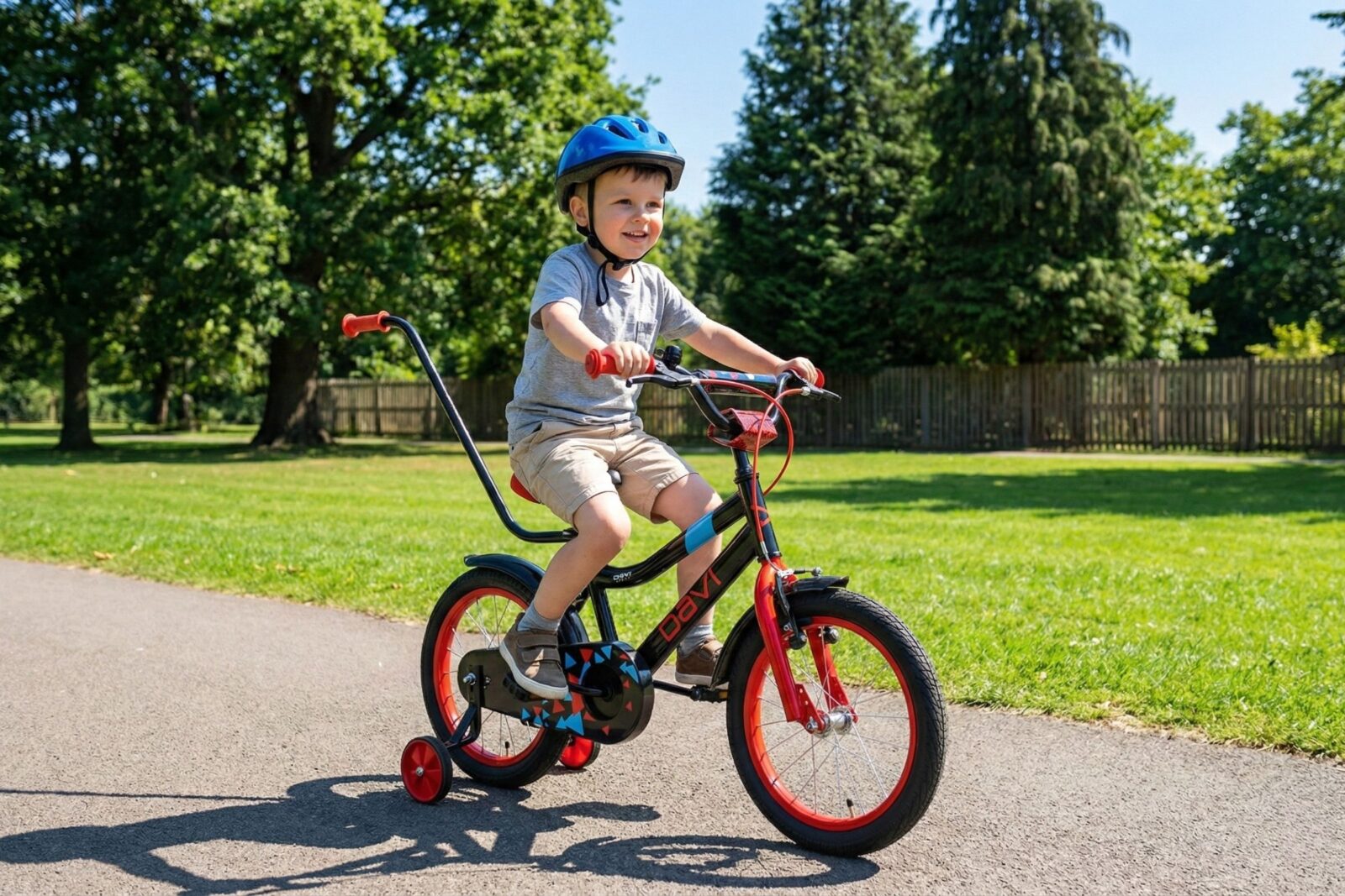 dětské kolo davi zippy 16", 95 110 cm, 1 převod, černá