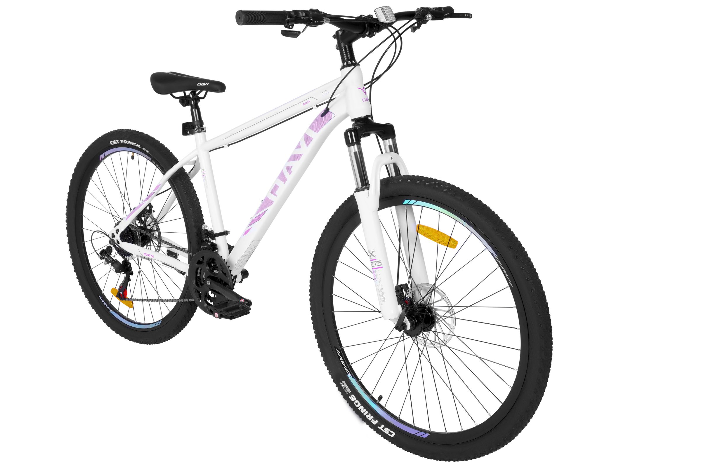 Bicicleta MTB Davi Bonita 27.5", 160-185 cm, 21 viteze Roz