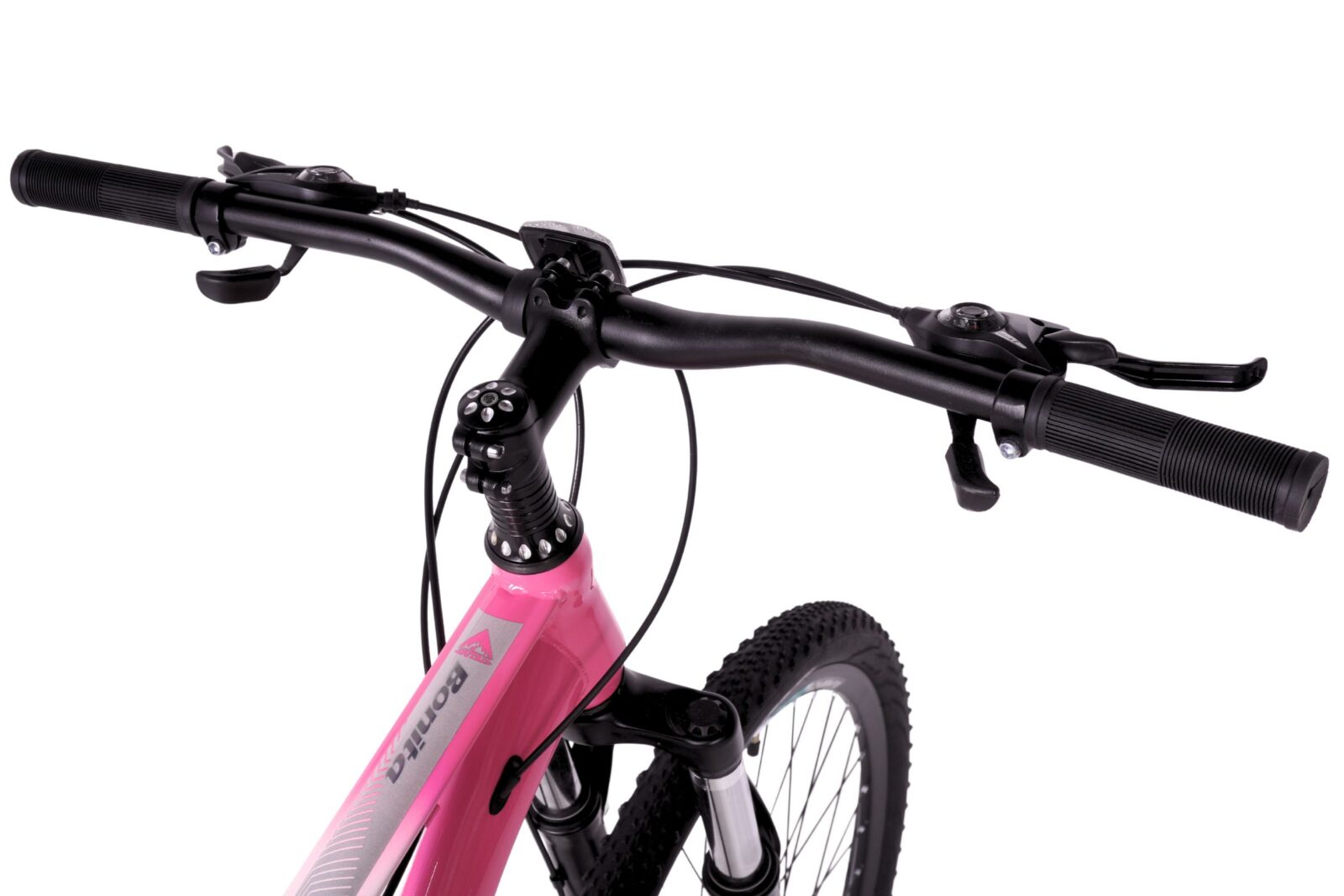 horské kolo davi bonita 27.5", 160–185 cm, 21 převodů, bílá/růžová (copy)