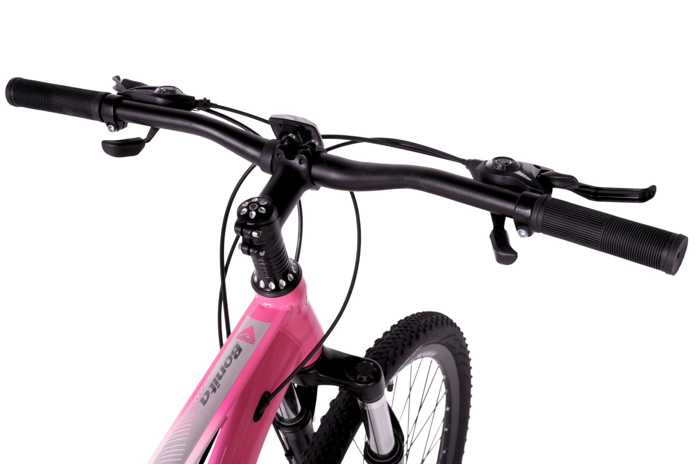 horské kolo davi bonita 27.5", 160–185 cm, 21 převodů, bílá/růžová (copy)